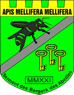 Blason officiel des Bergers des Abeilles Blason déposé des Bergers des Abeilles